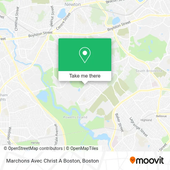 Marchons Avec Christ A Boston map