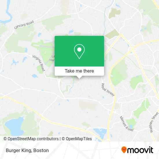 Burger King map