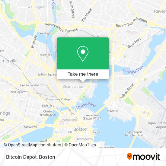 Bitcoin Depot map