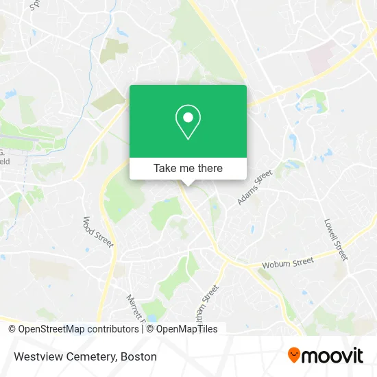 Westview Cemetery map