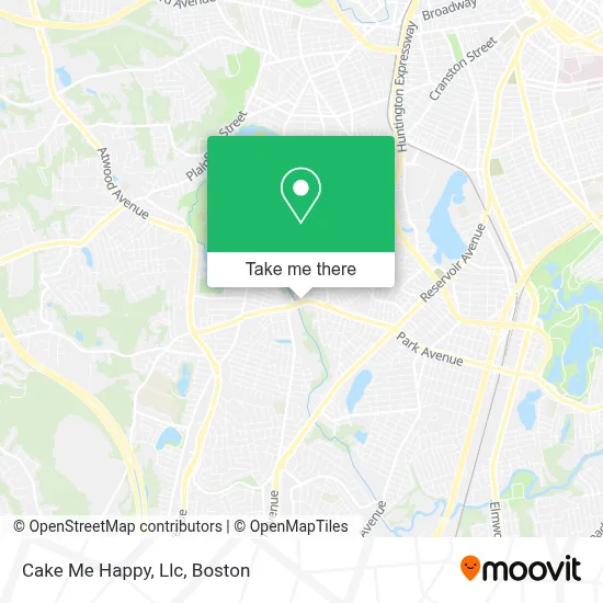 Cake Me Happy, Llc map