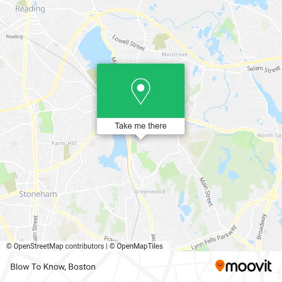 Blow To Know map