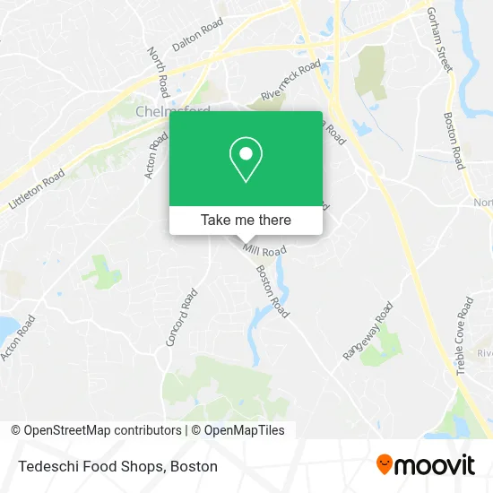 Tedeschi Food Shops map