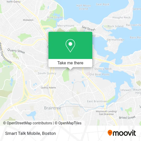 Smart Talk Mobile map