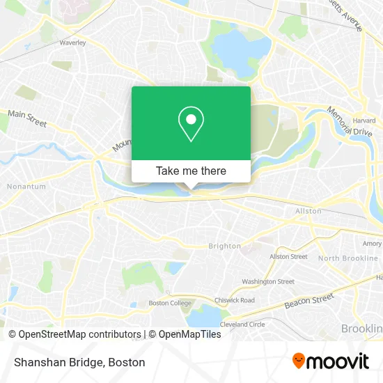 Shanshan Bridge map