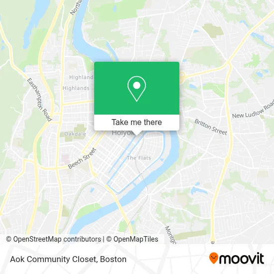 Aok Community Closet map
