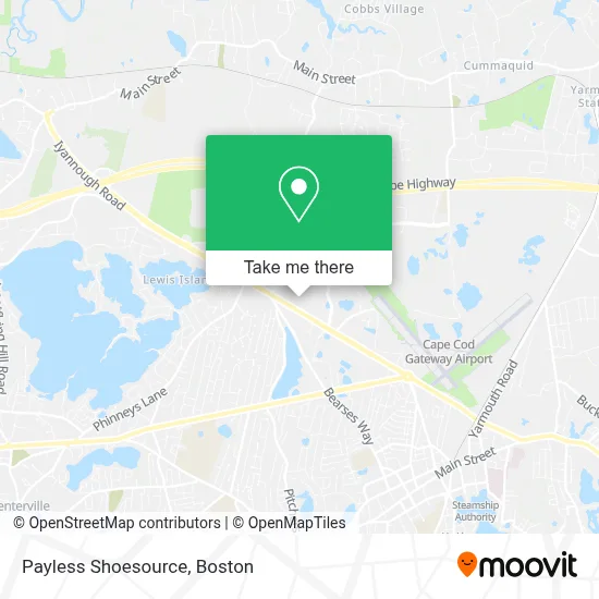 Payless Shoesource map
