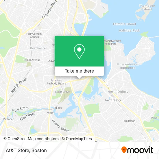 At&T Store map