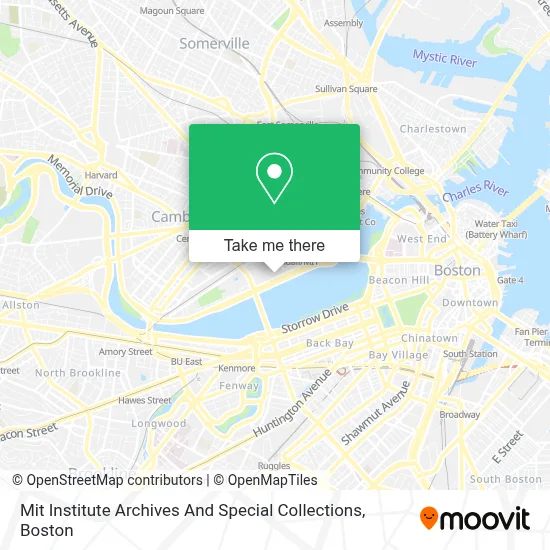 Mit Institute Archives And Special Collections map