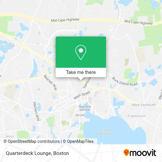Quarterdeck Lounge map