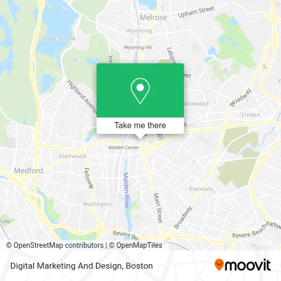 Digital Marketing And Design map
