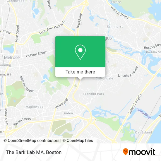 The Bark Lab MA map