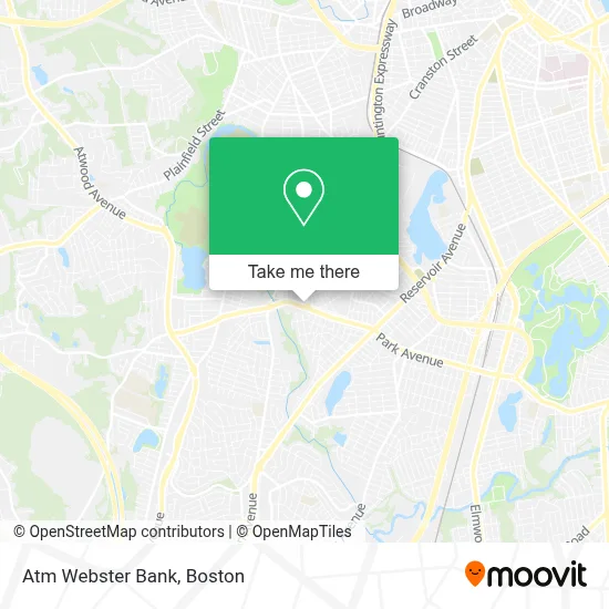 Atm Webster Bank map