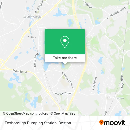 Foxborough Pumping Station map