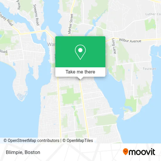 Blimpie map