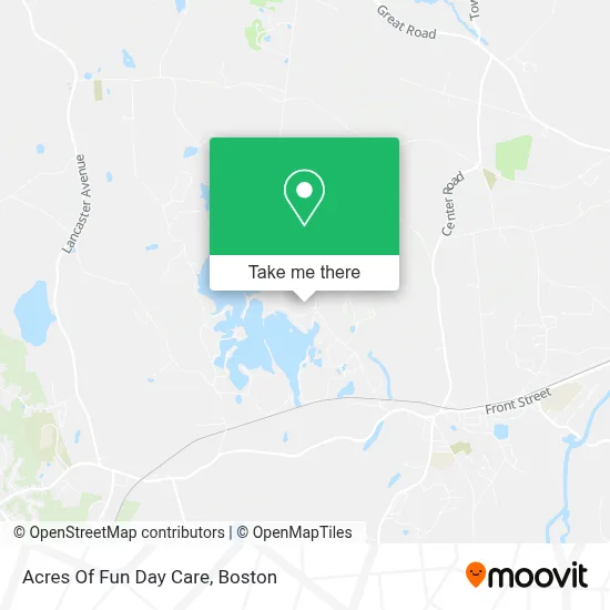 Acres Of Fun Day Care map