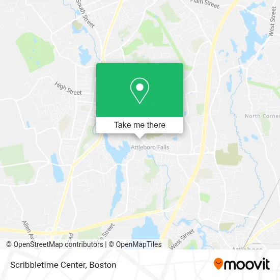 Scribbletime Center map