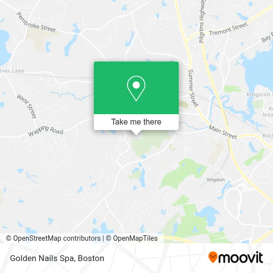 Golden Nails Spa map