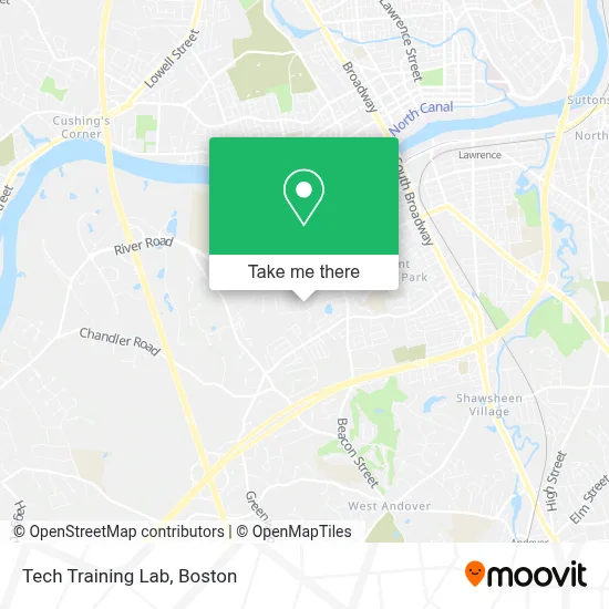 Tech Training Lab map