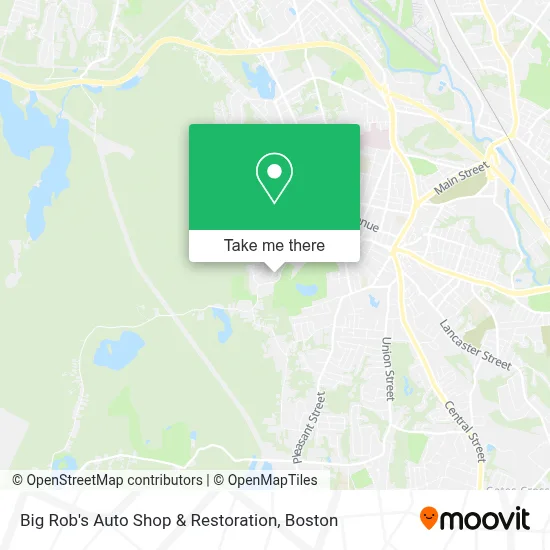 Big Rob's Auto Shop & Restoration map