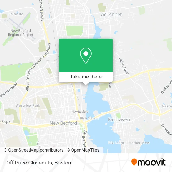 Off Price Closeouts map