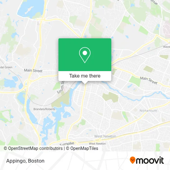 Appingo map