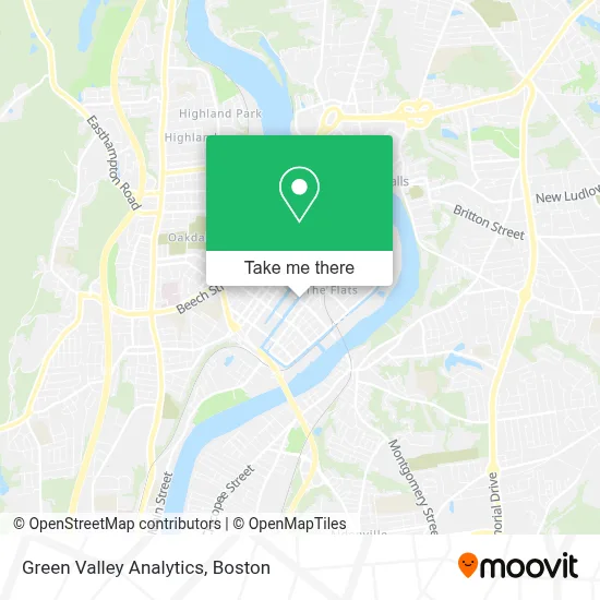 Green Valley Analytics map