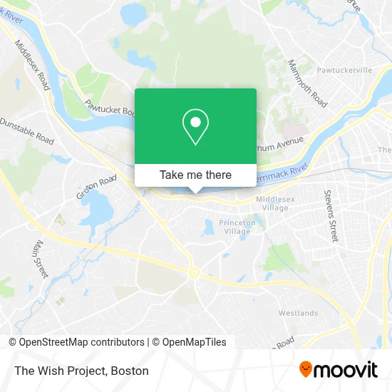 The Wish Project map