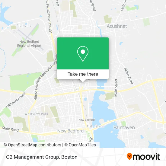O2 Management Group map