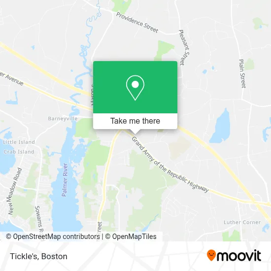 Tickle's map
