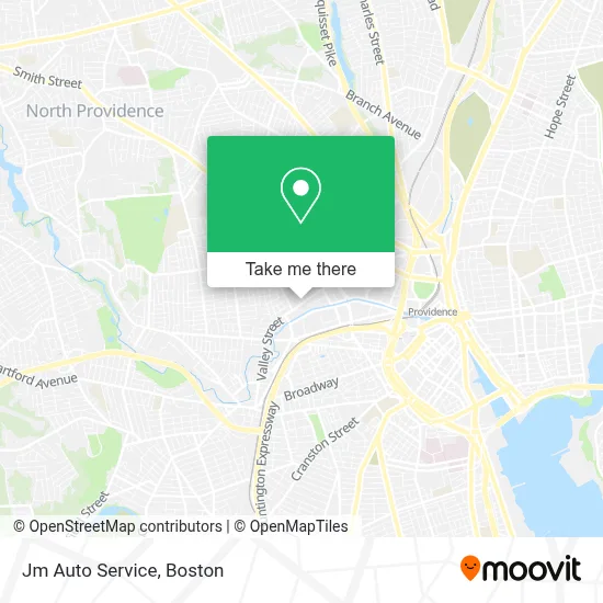 Jm Auto Service map