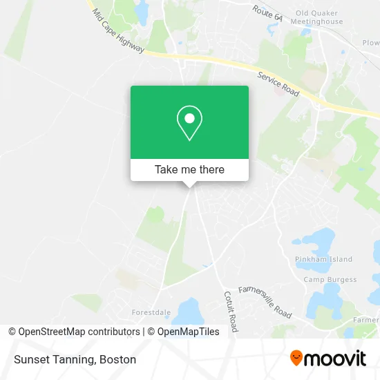 Sunset Tanning map
