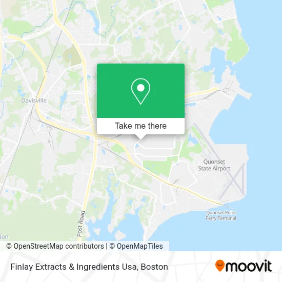 Finlay Extracts & Ingredients Usa map