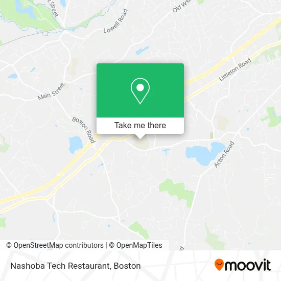 Nashoba Tech Restaurant map