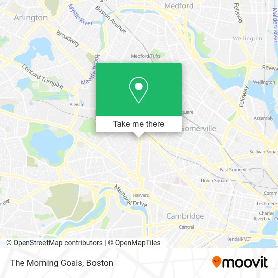 The Morning Goals map