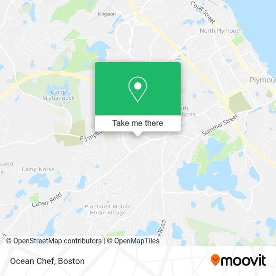 Ocean Chef map