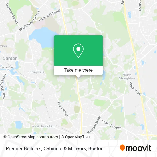 Premier Builders, Cabinets & Millwork map