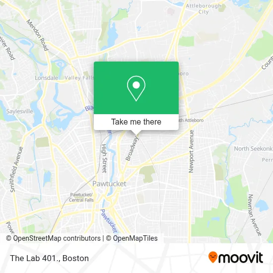 The Lab 401. map