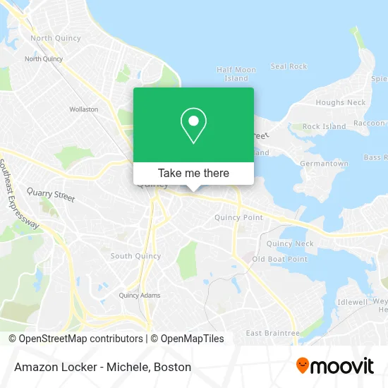 Amazon Locker - Michele map