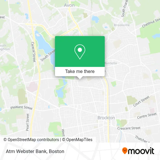 Atm Webster Bank map