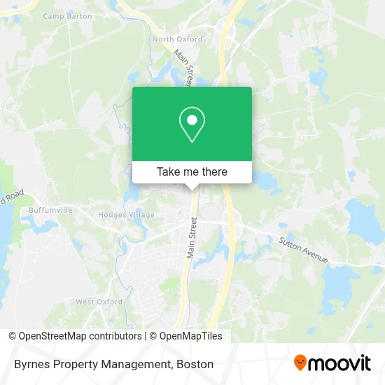 Byrnes Property Management map