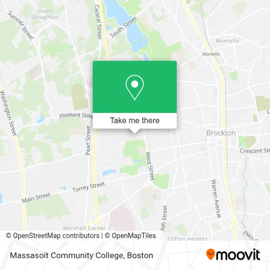 Massasoit Community College map