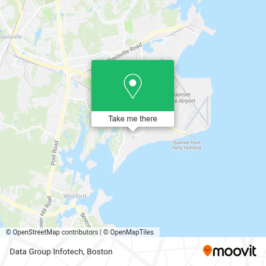 Data Group Infotech map