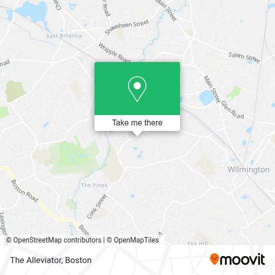 The Alleviator map