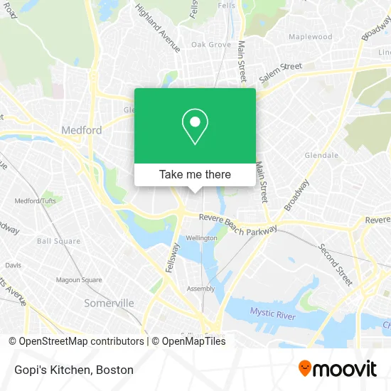 Gopi's Kitchen map