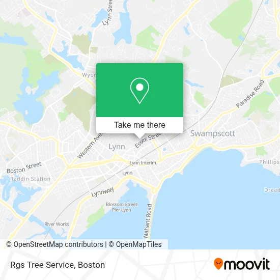 Rgs Tree Service map