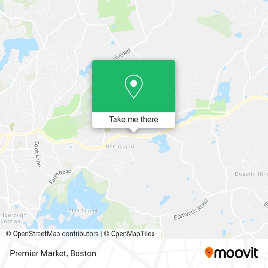 Premier Market map