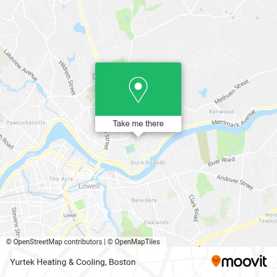 Yurtek Heating & Cooling map