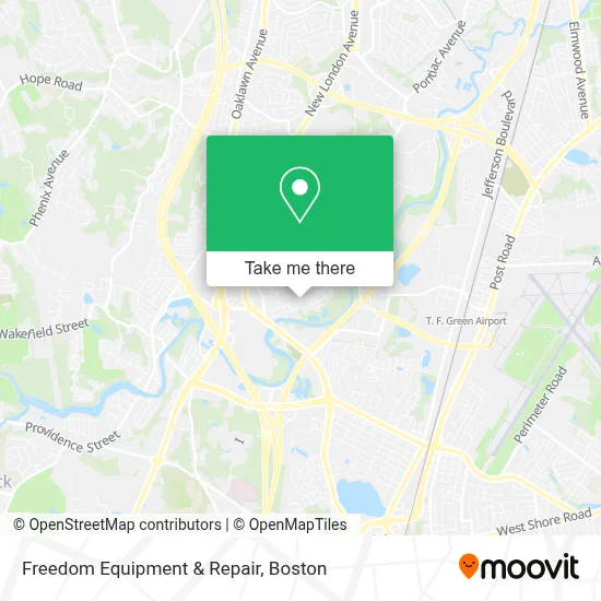 Freedom Equipment & Repair map