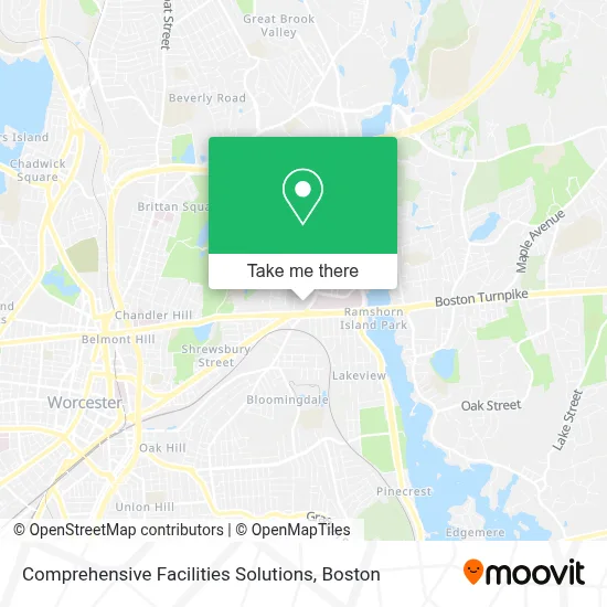 Comprehensive Facilities Solutions map